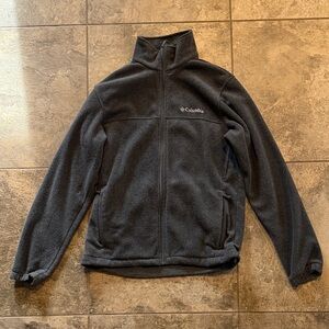 Columbia l Charcoal Gray Fleece Jacket- Medium